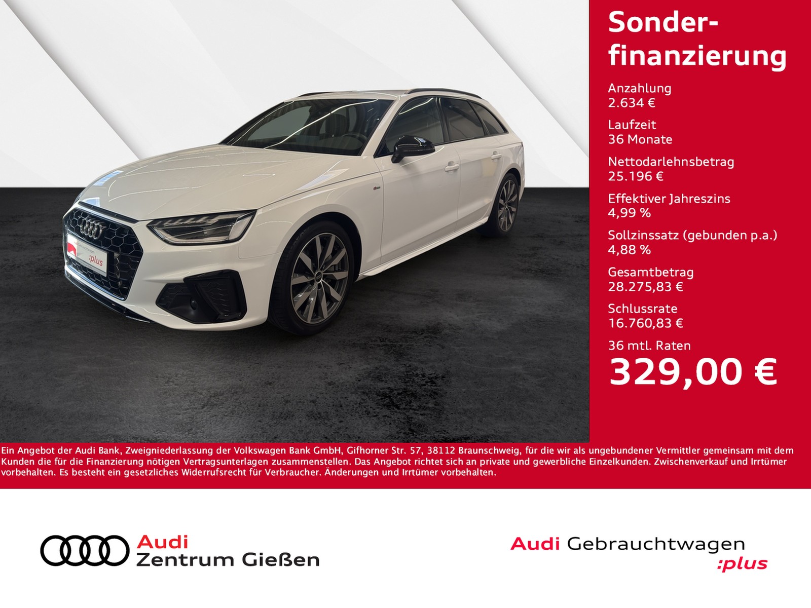 A4 Avant 40 TDI S-tronic S line Black Navi Kamera LED