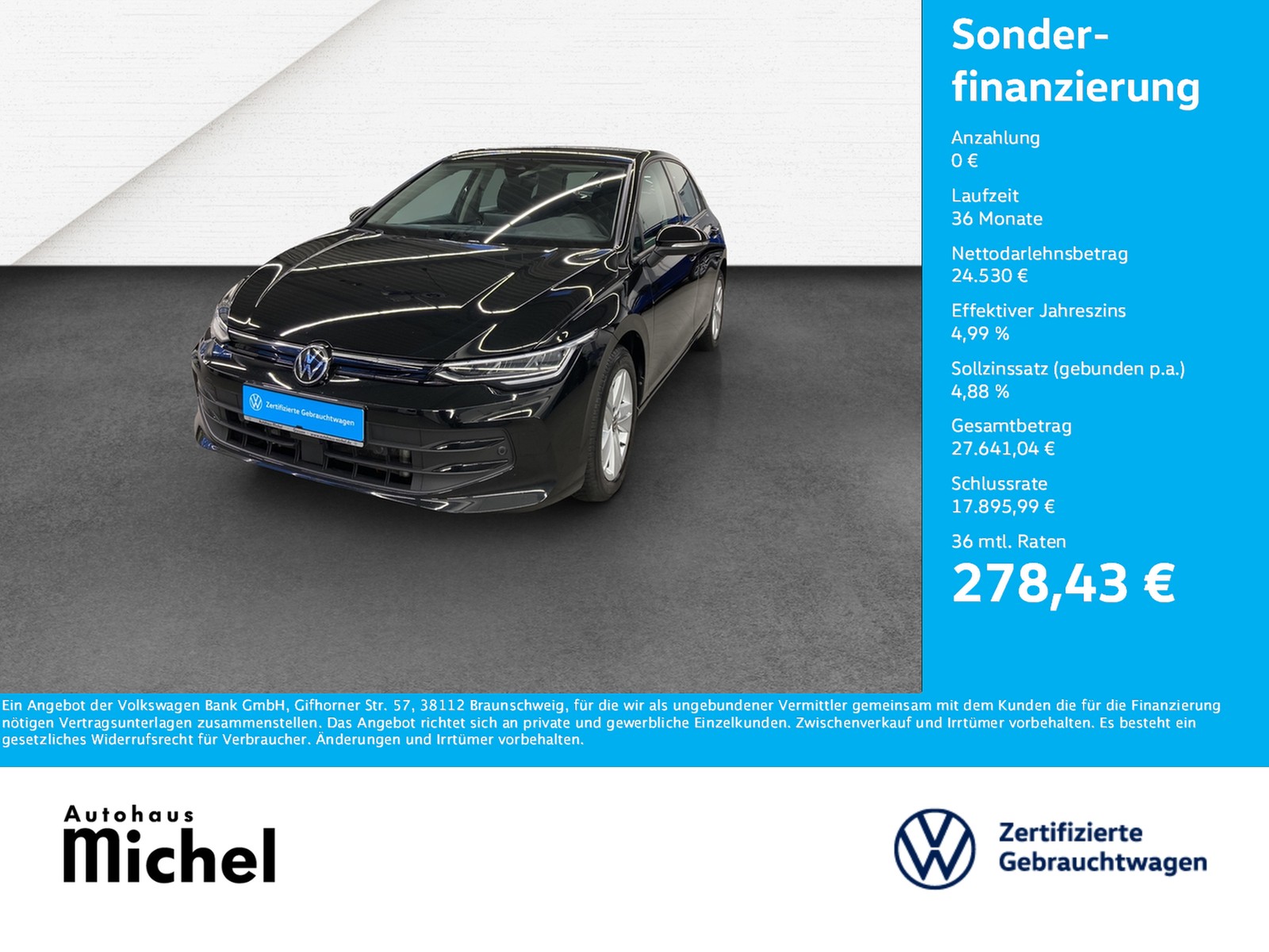 Golf 8 1.5 TSI Life LED Navi TravelAssist