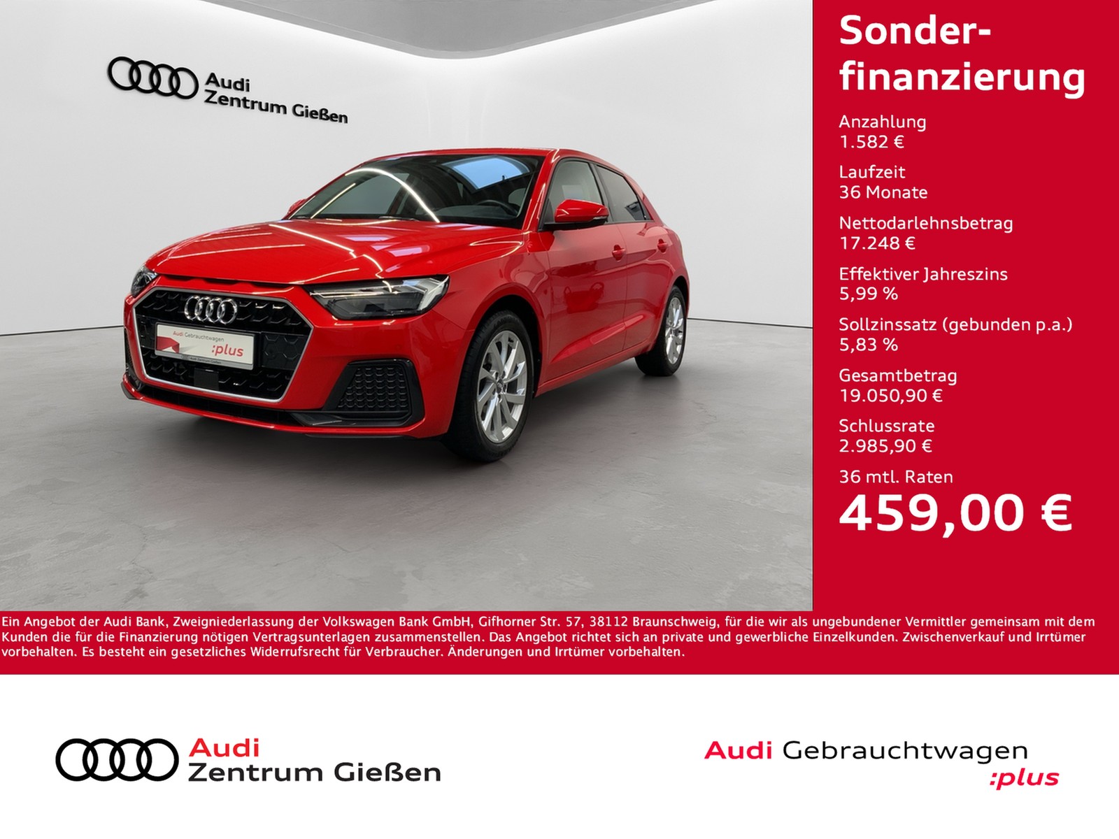 A1 Sportback 30 TFSI S-tronic advanced LED Klimaautomatik