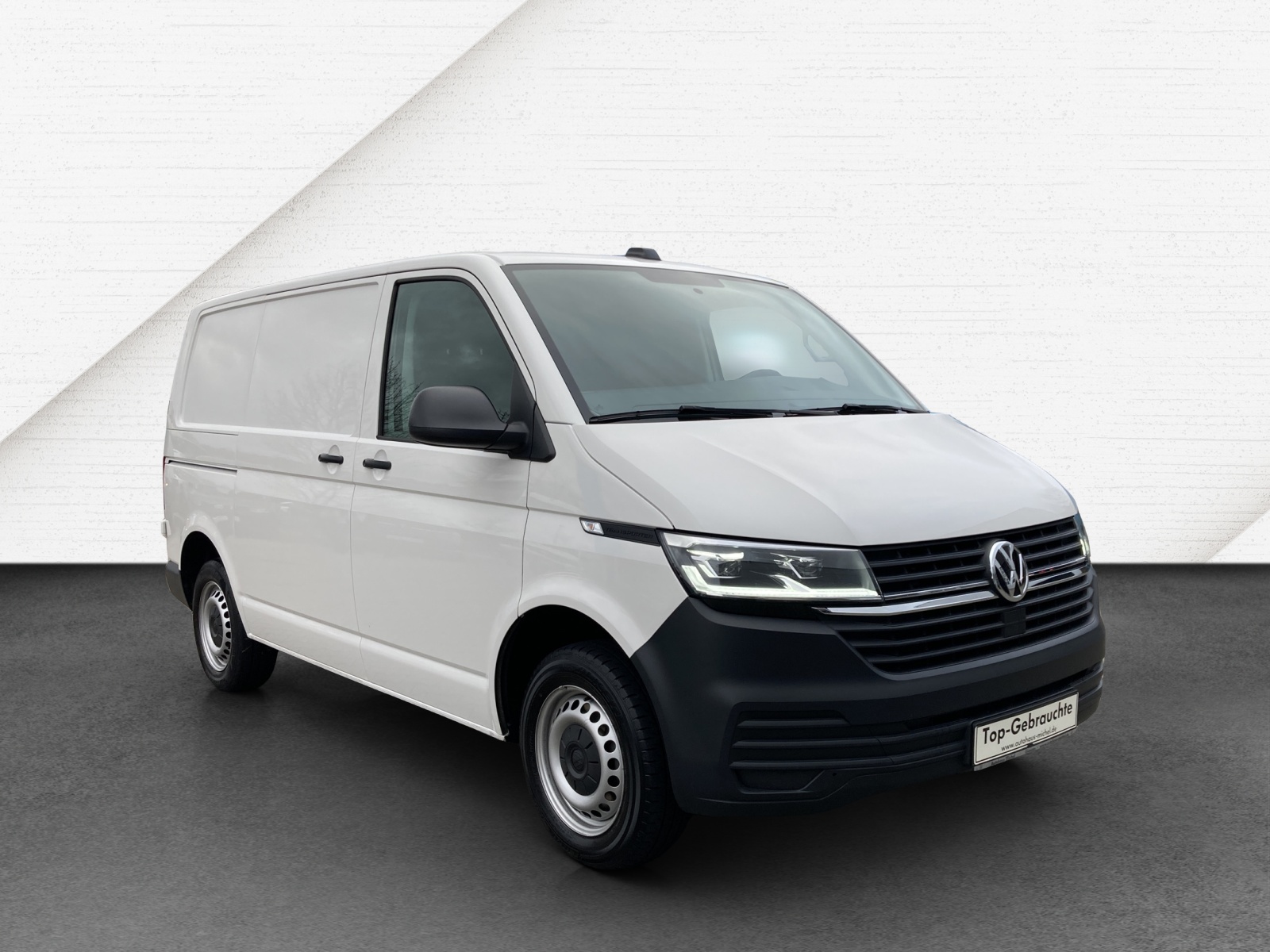 T6 Transporter 6.1 Kasten 2.0 TDI GRA LED Navi PDC KLIMA Wasserzusatzheizung
