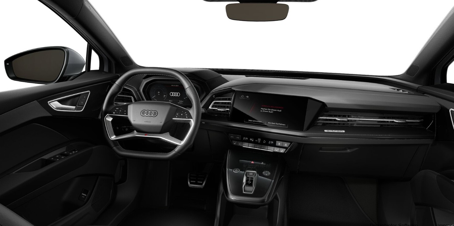 Q4 e-tron 45 S line Black AHK Matrix-LED Navi