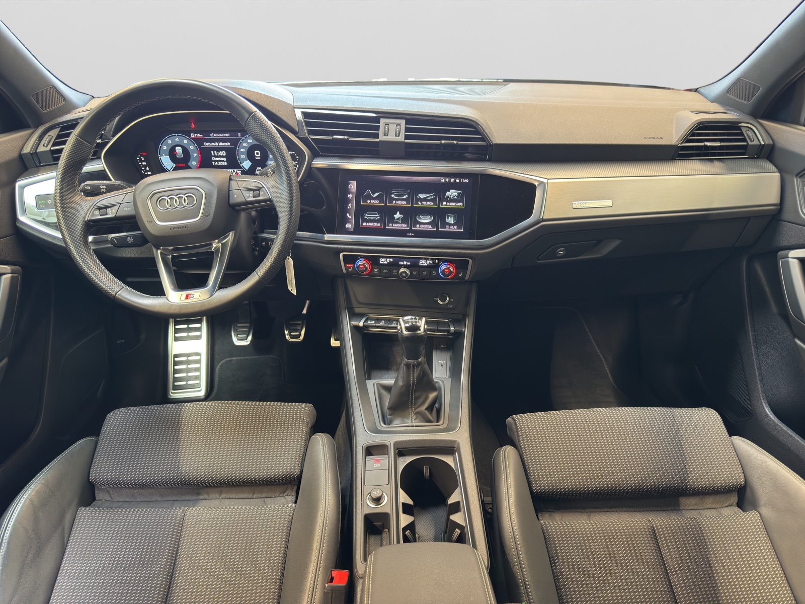 Q3 Sportback 35 TFSI S line Black Rückfahrkamera