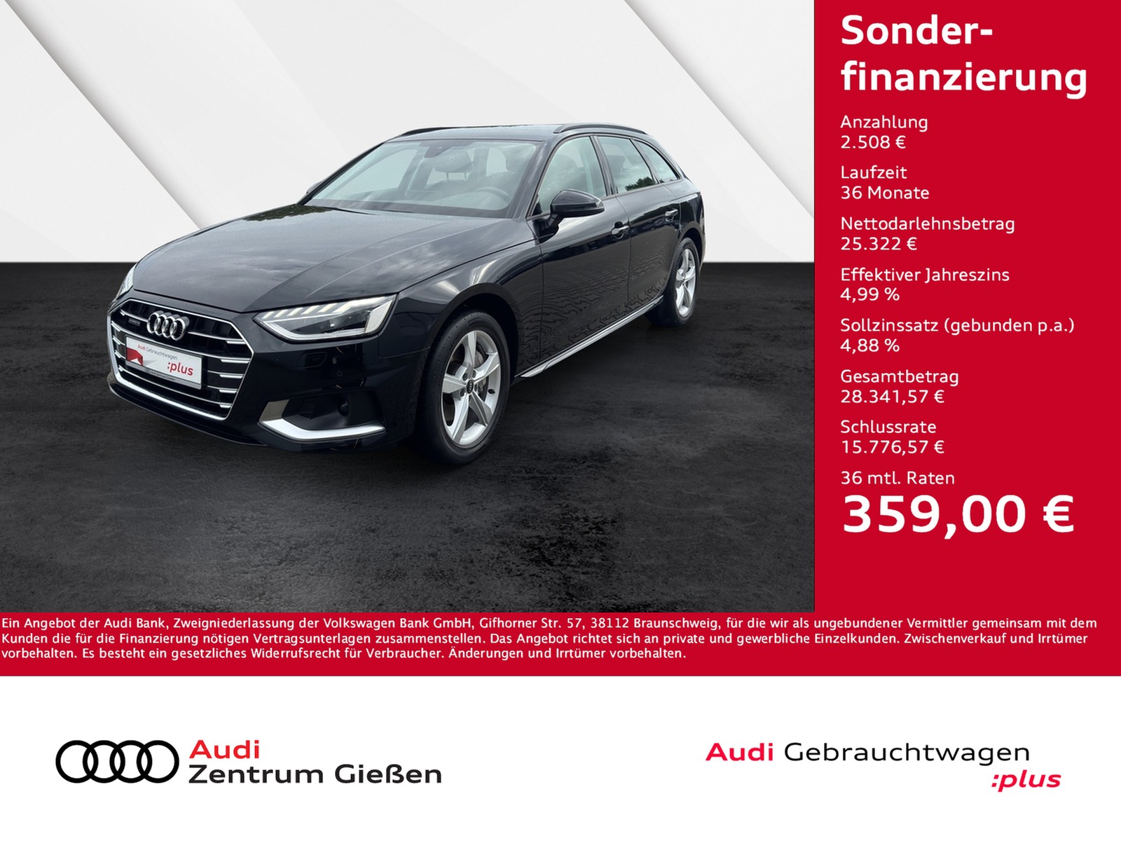A4 Avant 40 TDI quattro advanced AHK Matrix-LED Navi
