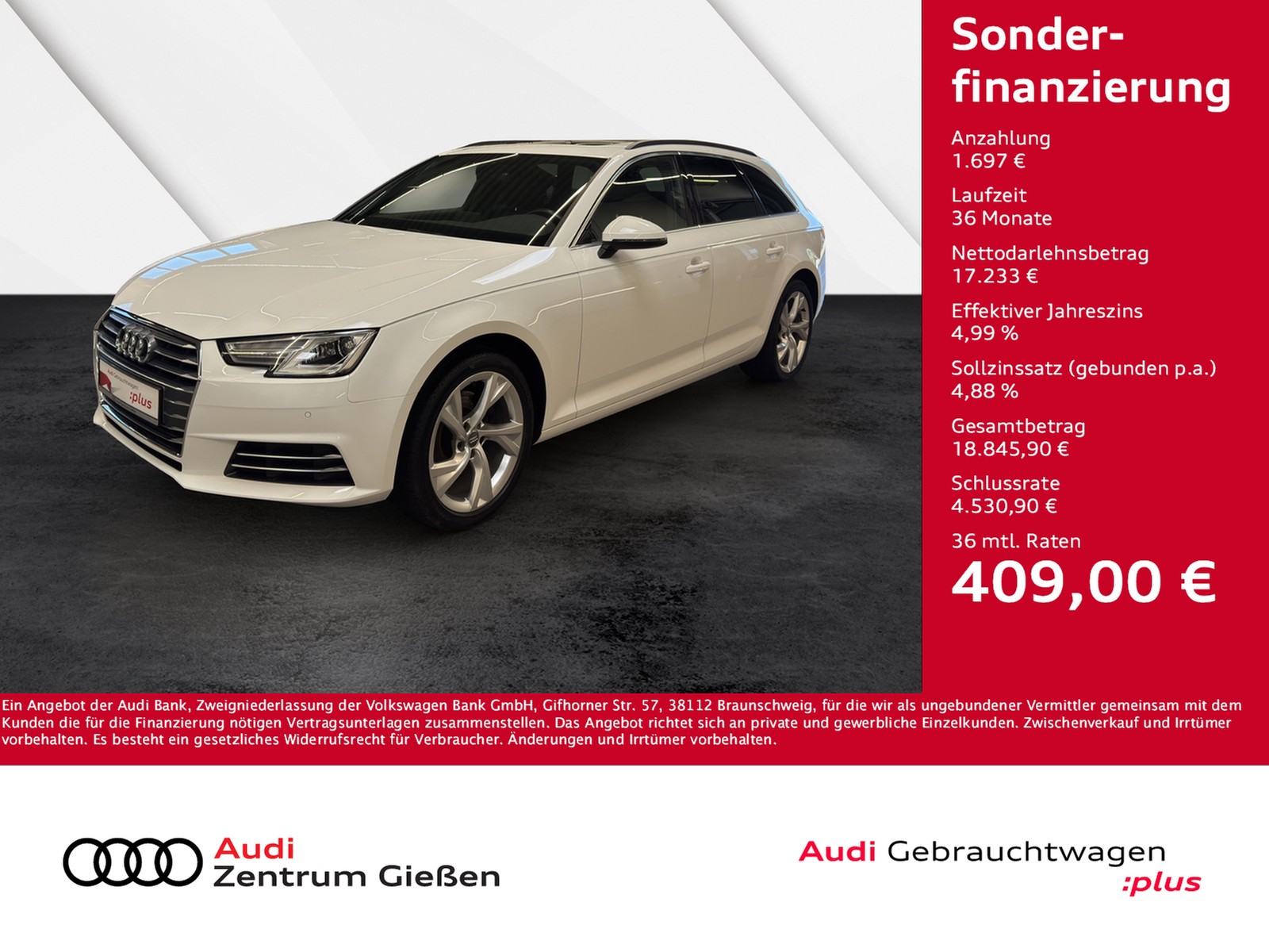 A4 Avant 1.4 TFSI S-tronic sport PANO Navi