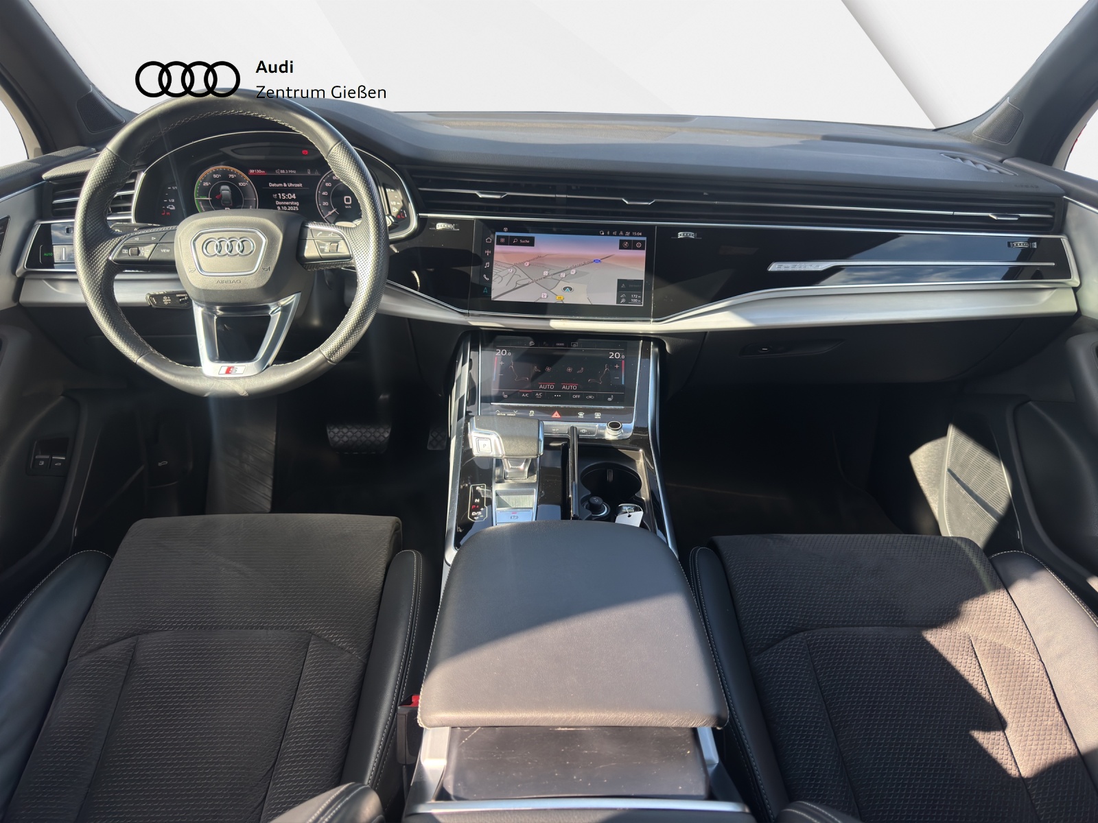 Q7 55 TFSI e quattro S line Black B&O MATRIX PANO Luftfederung