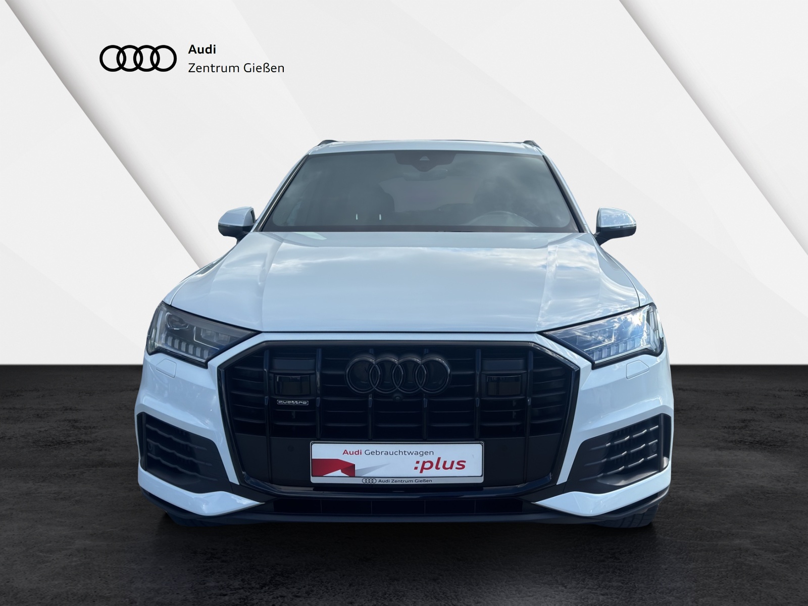 Q7 55 TFSI e quattro S line Black B&O MATRIX PANO Luftfederung