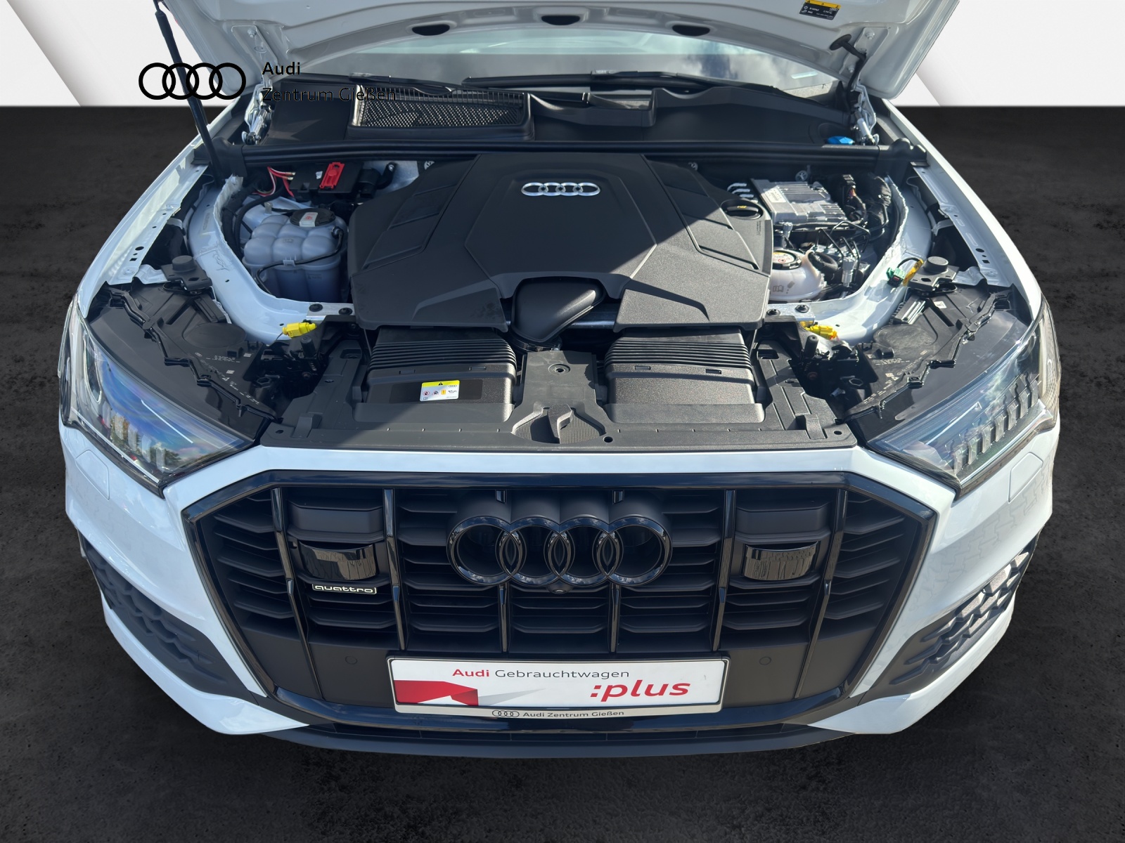 Q7 55 TFSI e quattro S line Black B&O MATRIX PANO Luftfederung