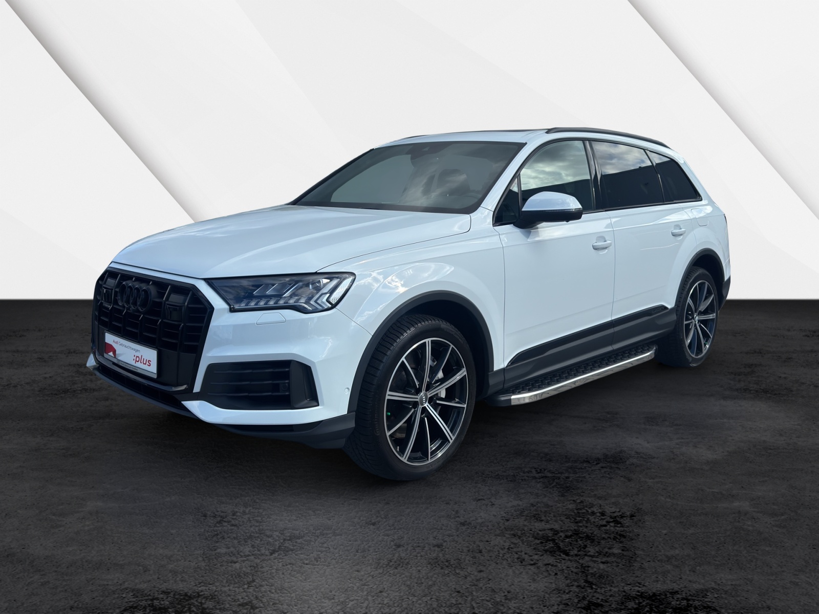 Q7 55 TFSI e quattro S line Black B&O MATRIX PANO Luftfederung