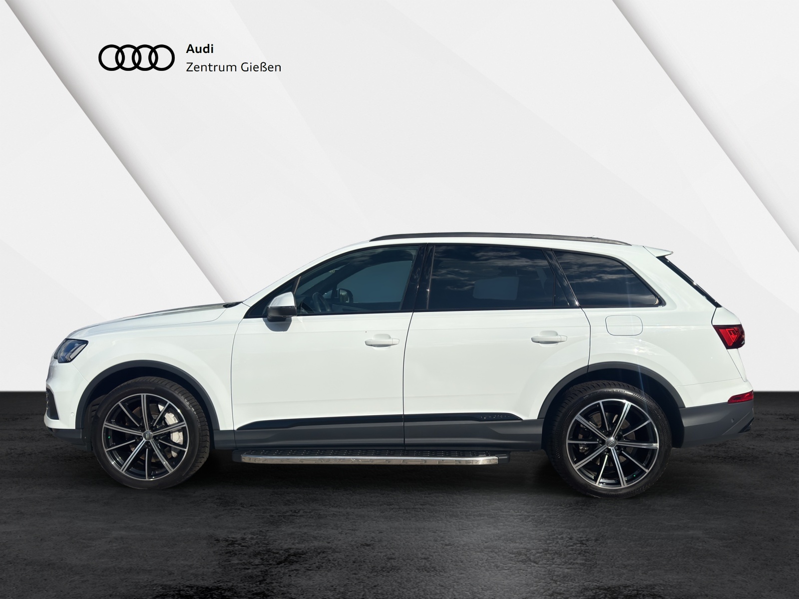 Q7 55 TFSI e quattro S line Black B&O MATRIX PANO Luftfederung