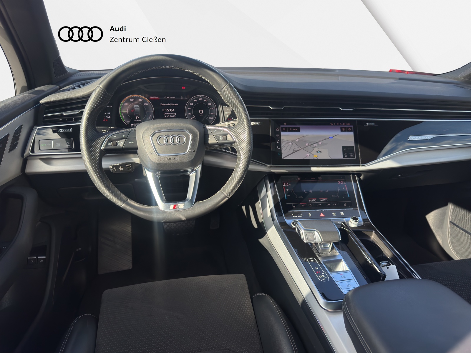 Q7 55 TFSI e quattro S line Black B&O MATRIX PANO Luftfederung