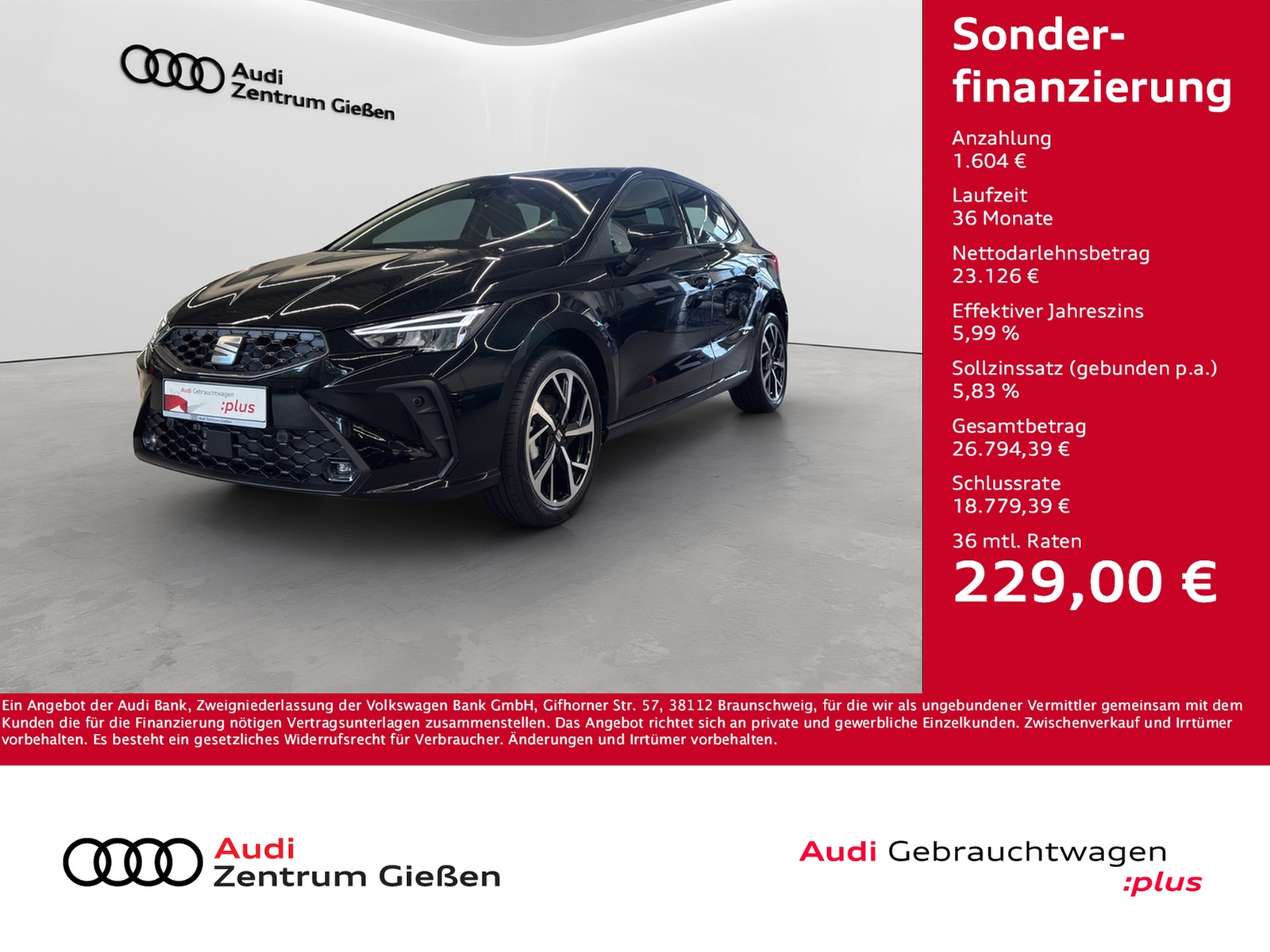 Ibiza 1.0 TSI DSG FR ACC LED Rückfahrkamera