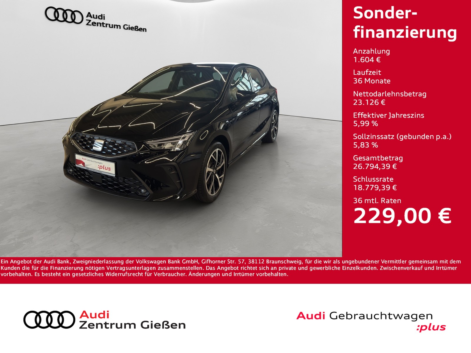 Ibiza 1.0 TSI DSG FR Rückfahrkamera LED ACC
