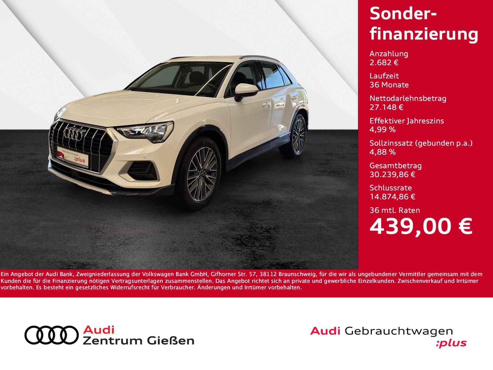 Q3 35 TDI S-tronic advanced 360°Kamera Komfortpaket