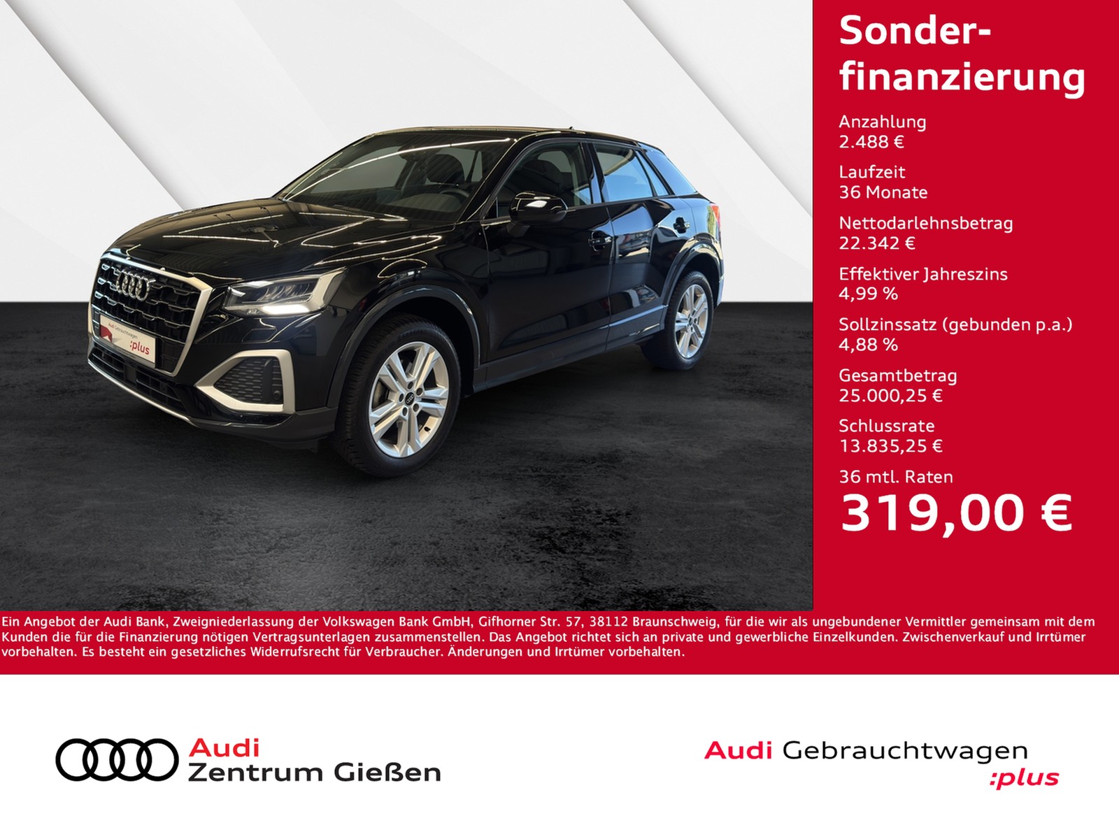 Q2 30 TFSI advanced Navi LED Sitzheizung