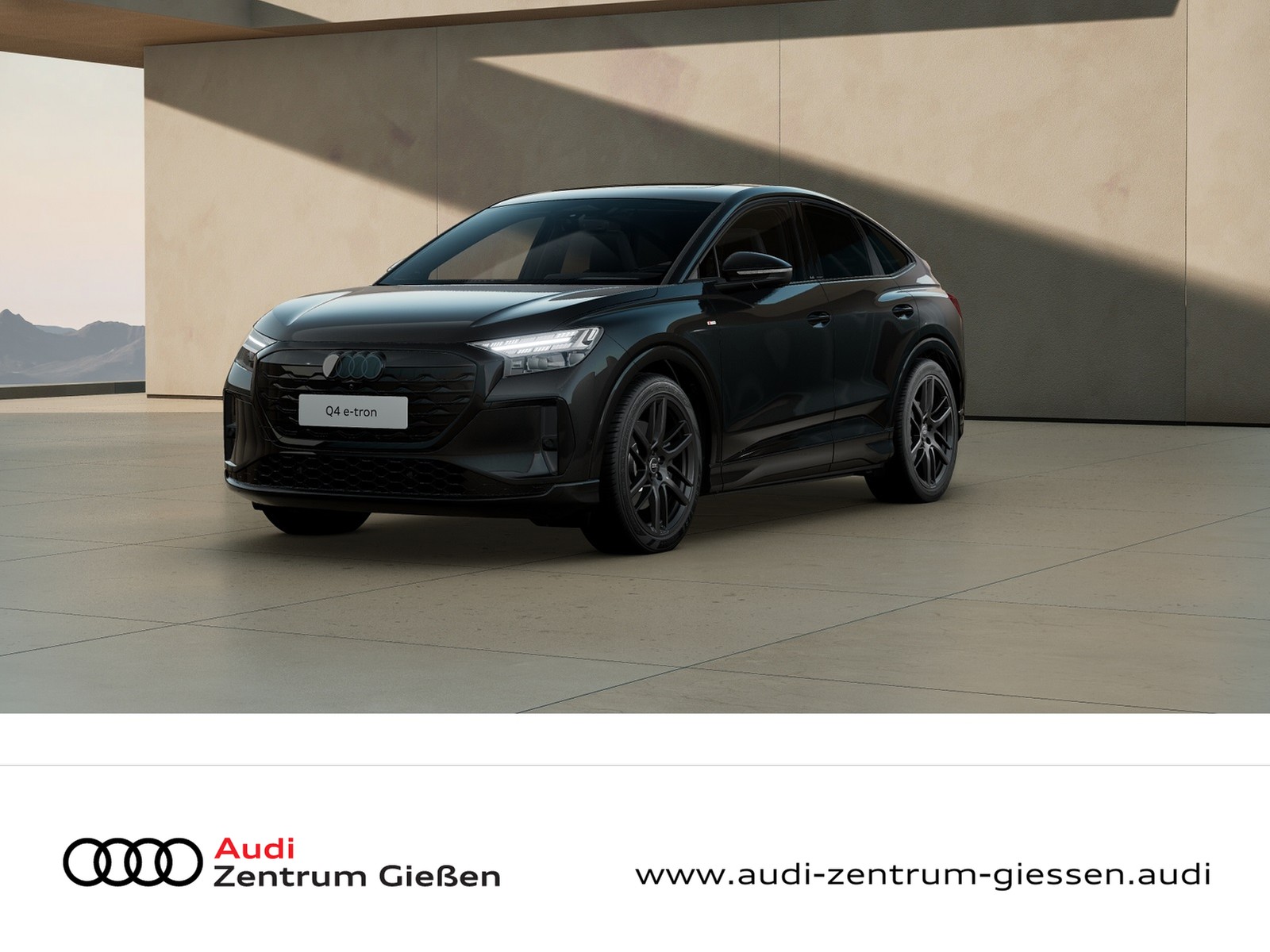 Q4 Sportback e-tron quattro 220 kW UPE 75935 Pano, Tech plus, Exterieur S line