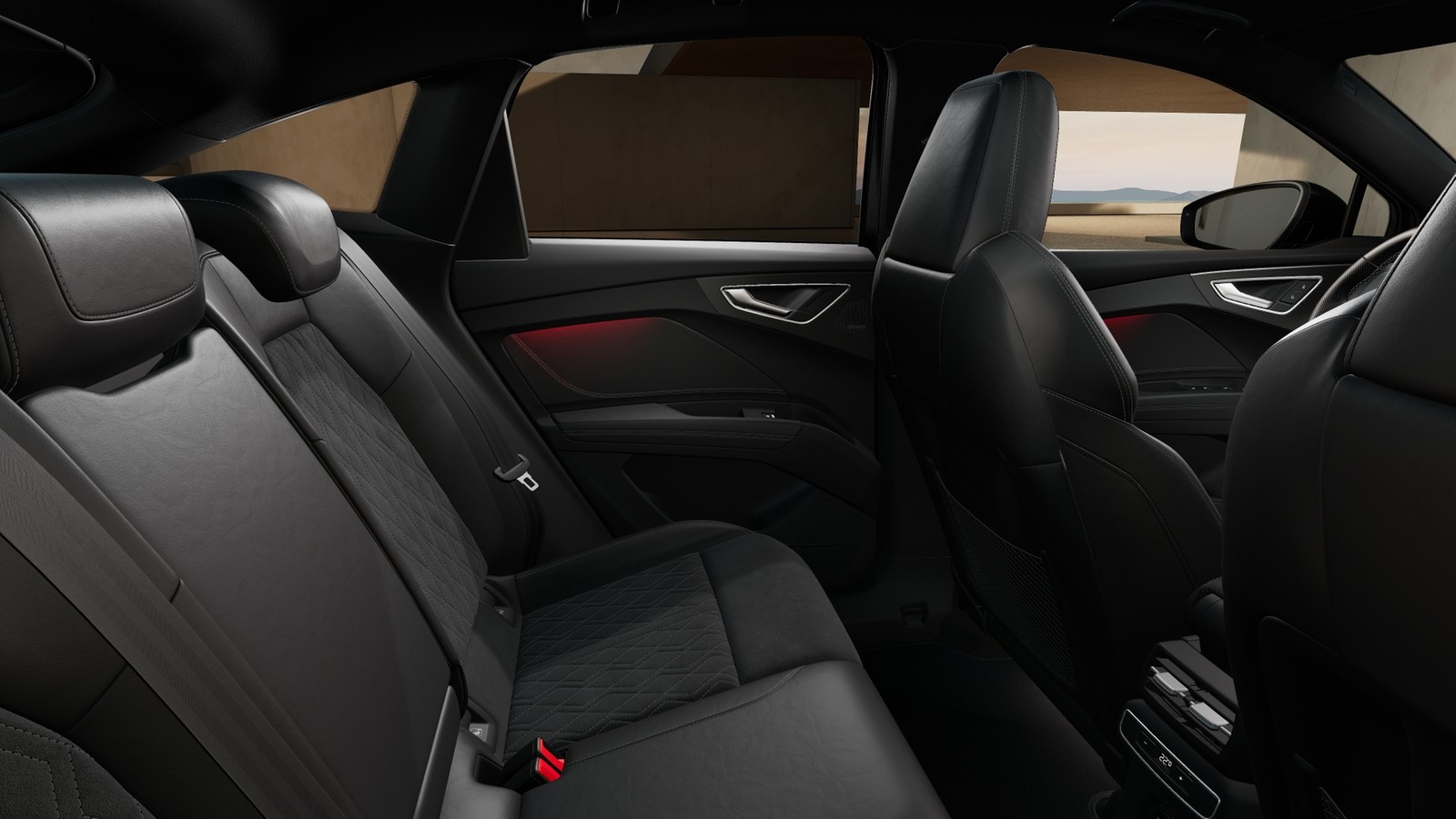 Q4 Sportback e-tron quattro 220 kW UPE 75935 Pano, Tech plus, Exterieur S line