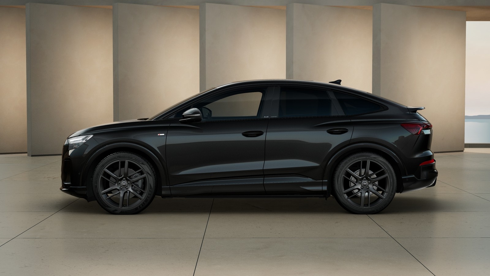 Q4 Sportback e-tron quattro 220 kW UPE 75935 Pano, Tech plus, Exterieur S line