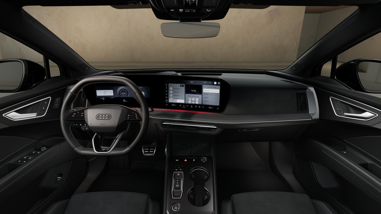 Q4 Sportback e-tron quattro 220 kW UPE 75935 Pano, Tech plus, Exterieur S line
