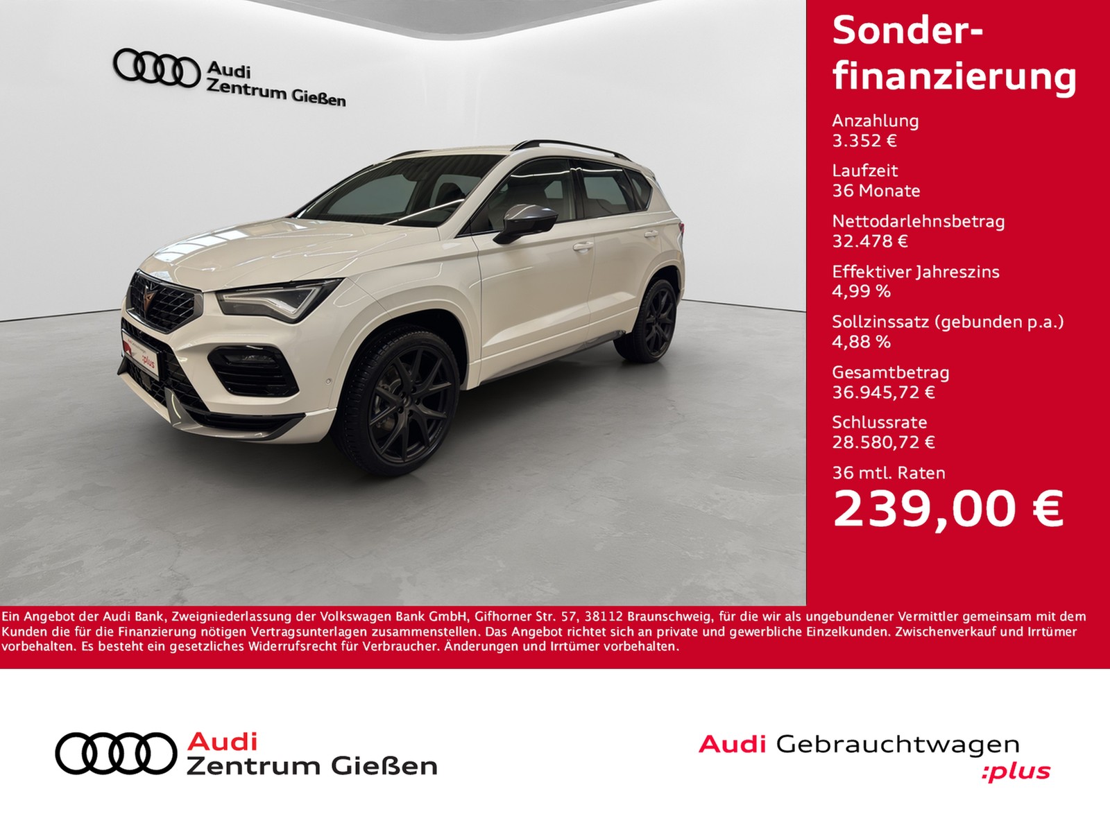 Ateca 1.5 TSI DSG AHK ACC Kamera Navi