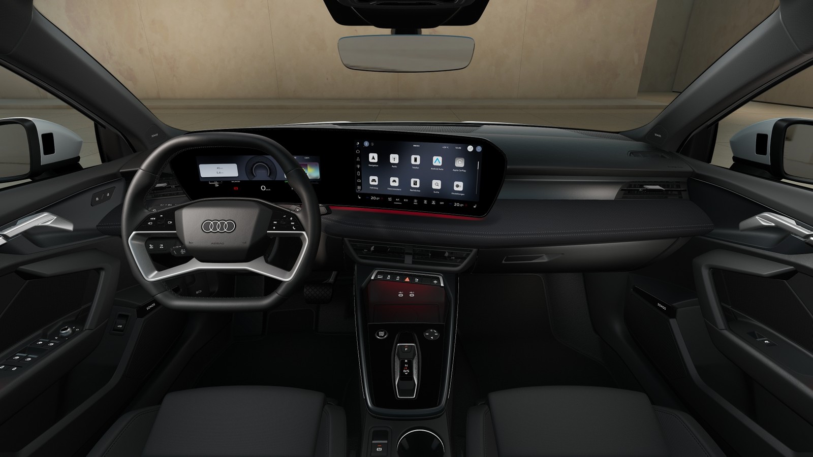 A3 Sportback S line TFSI 110 kW S tronic UPE 47600 Tech plus, Optikpaket schwarz plus, Businesspaket plus
