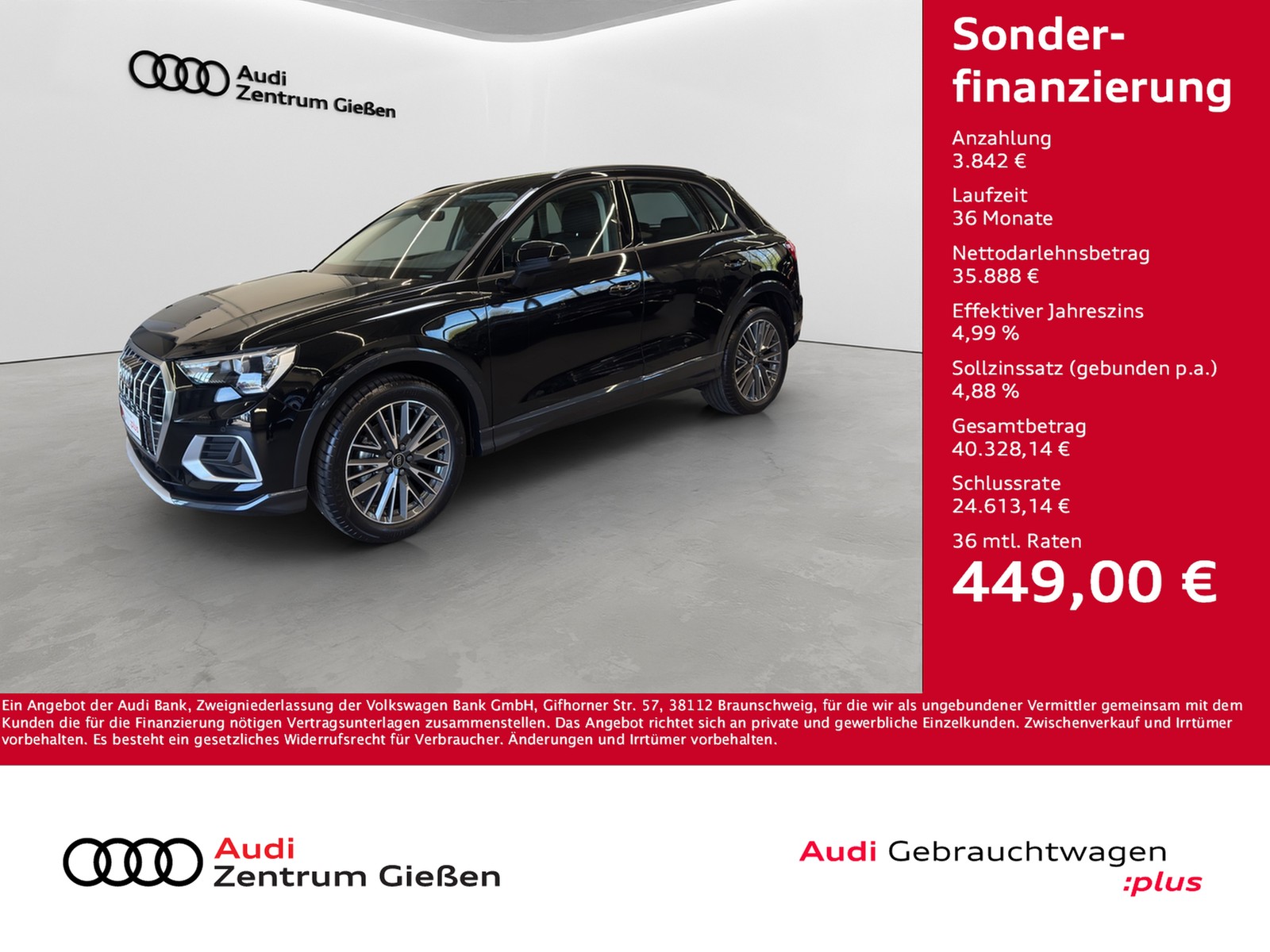 Q3 35 TFSI S-tronic advanced Rückfahrkamera AHK