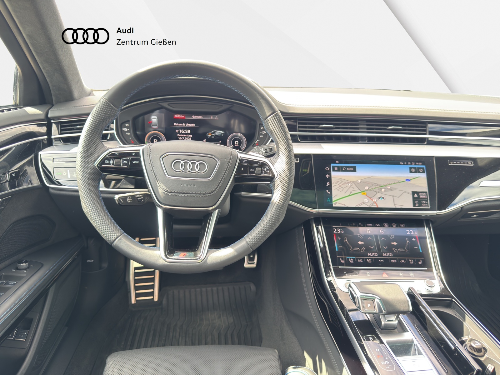 A8 60 TFSI e quattro S line B&O HuD PANO Sitzbelüftung/Massagesitze