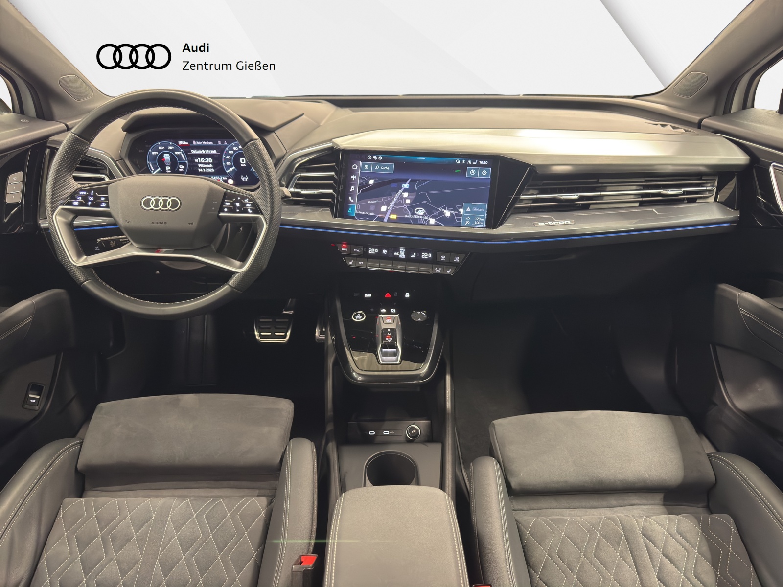 Q4 e-tron Sportback 50 quattro S line Black Kamera Navi LED