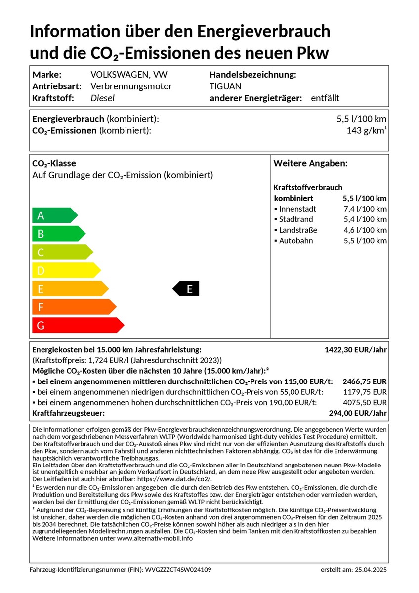 Tiguan 2.0 TDI DSG Elegance IQ-Light TravelAssist Navi AHK