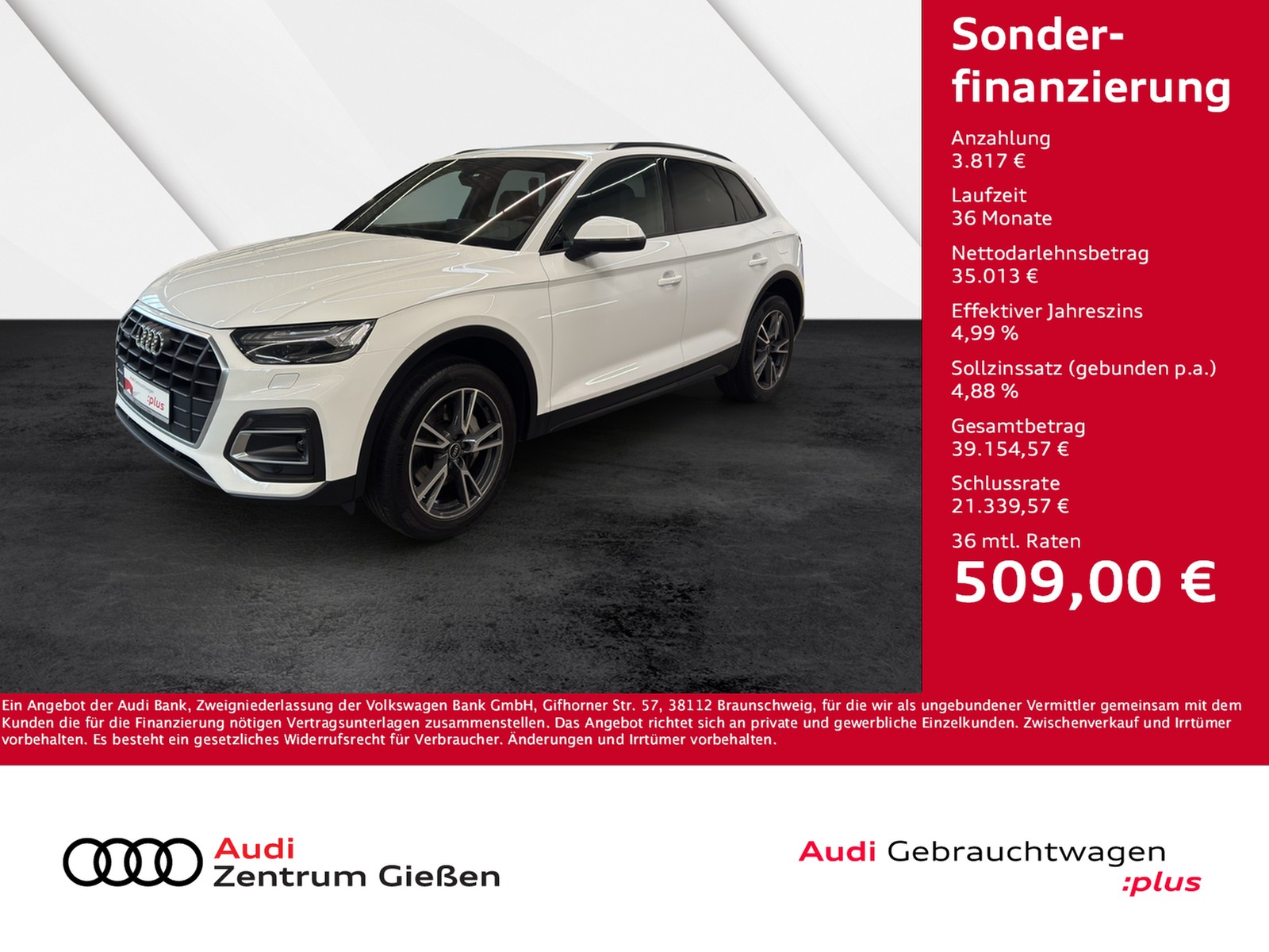 Q5 50 TFSI e quattro S line AHK Matrix HuD B&O