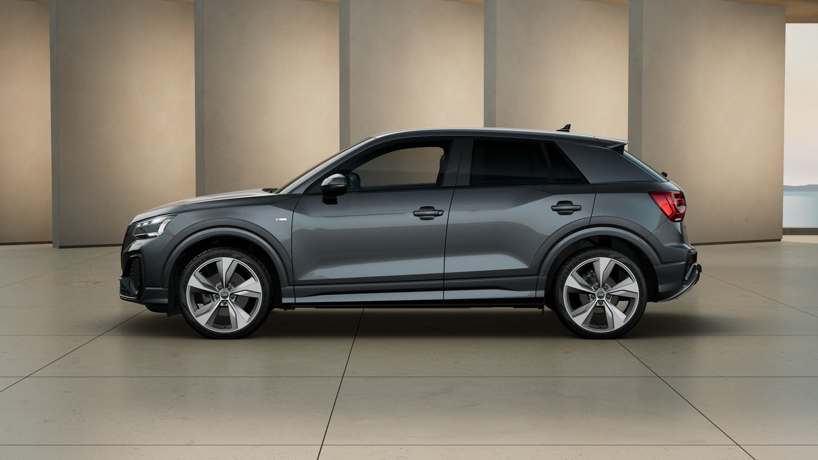 Q2 S line 35 TDI quattro 110 kW S tronic UPE 55415 AHK, Optikpaket schwarz plus, S line competition, Matrix