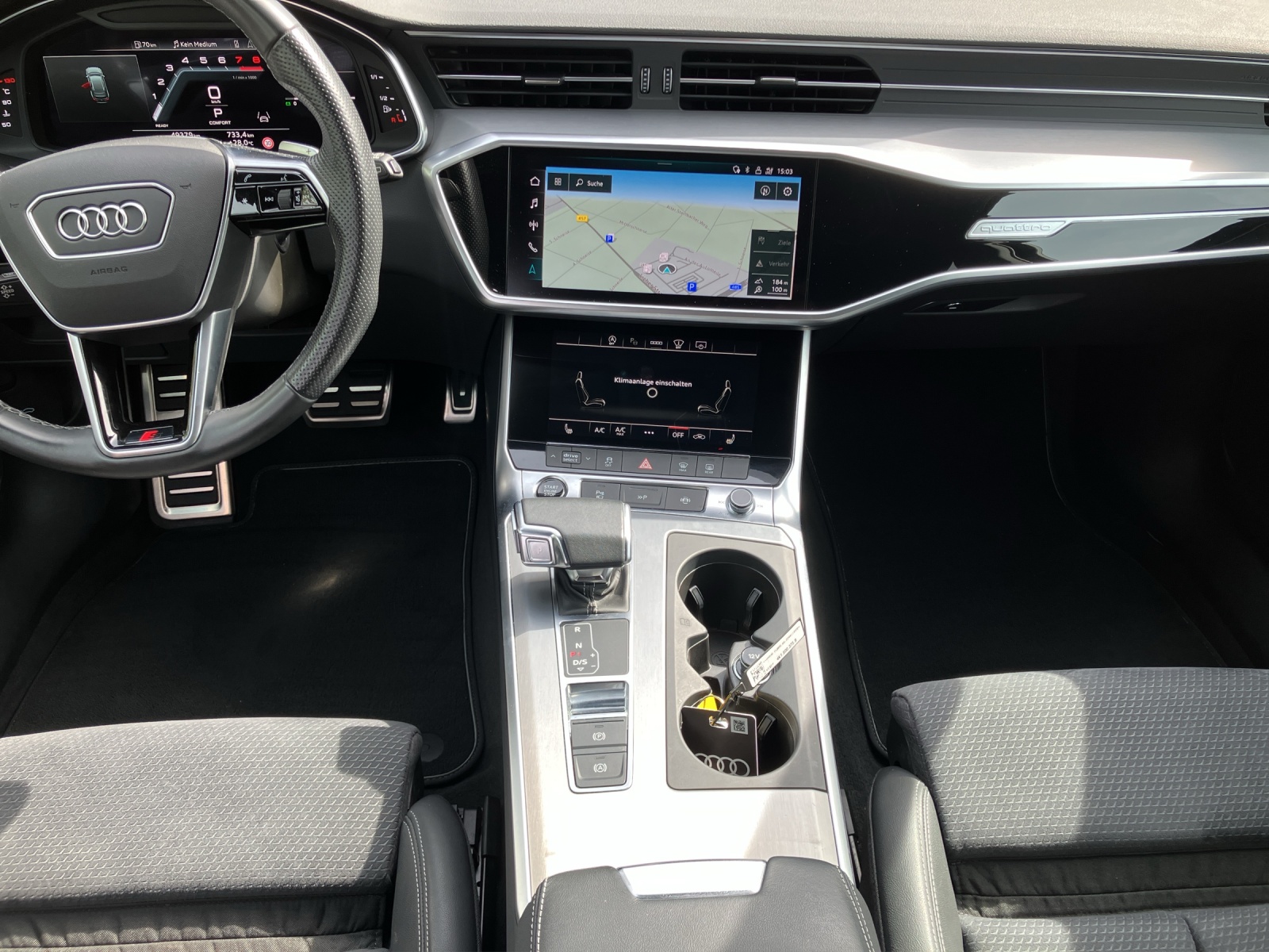 A6 Avant 45 TFSI quattro S line Black HuD AHK 360°Kamera LED Navi