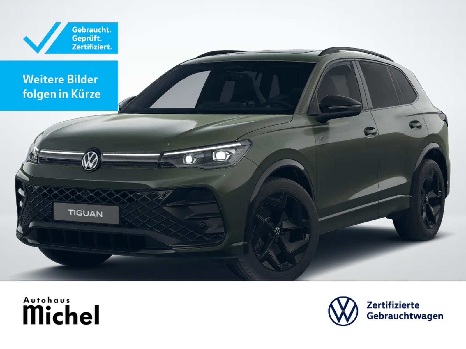 Tiguan TDI DSG R-Line Black Style IQ-Light HeadUp Stand...