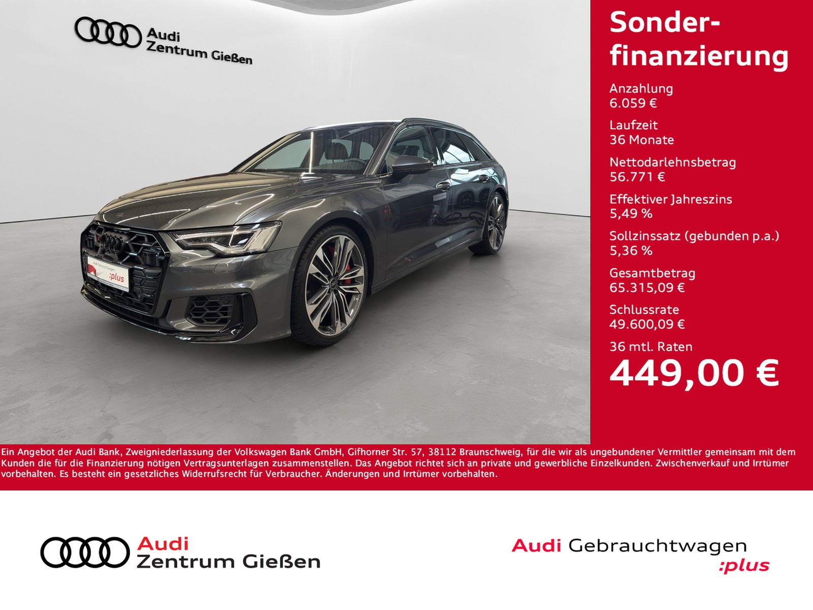 S6 Avant TDI quattro Black AHK Pano Navi Kamera