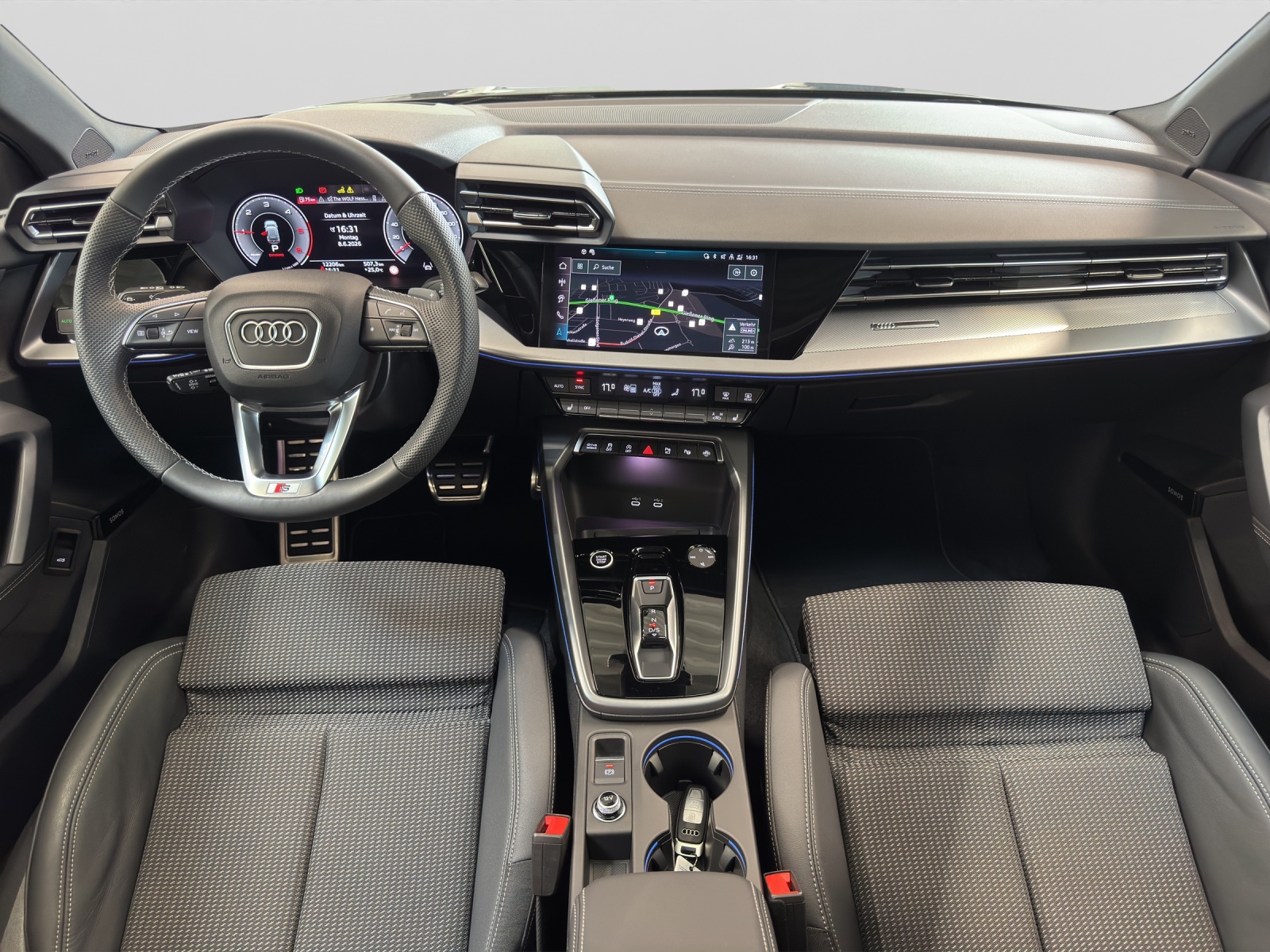 A3 Sportback 35 TDI S line Carbon HuD Pano SONOS AHK Kamera