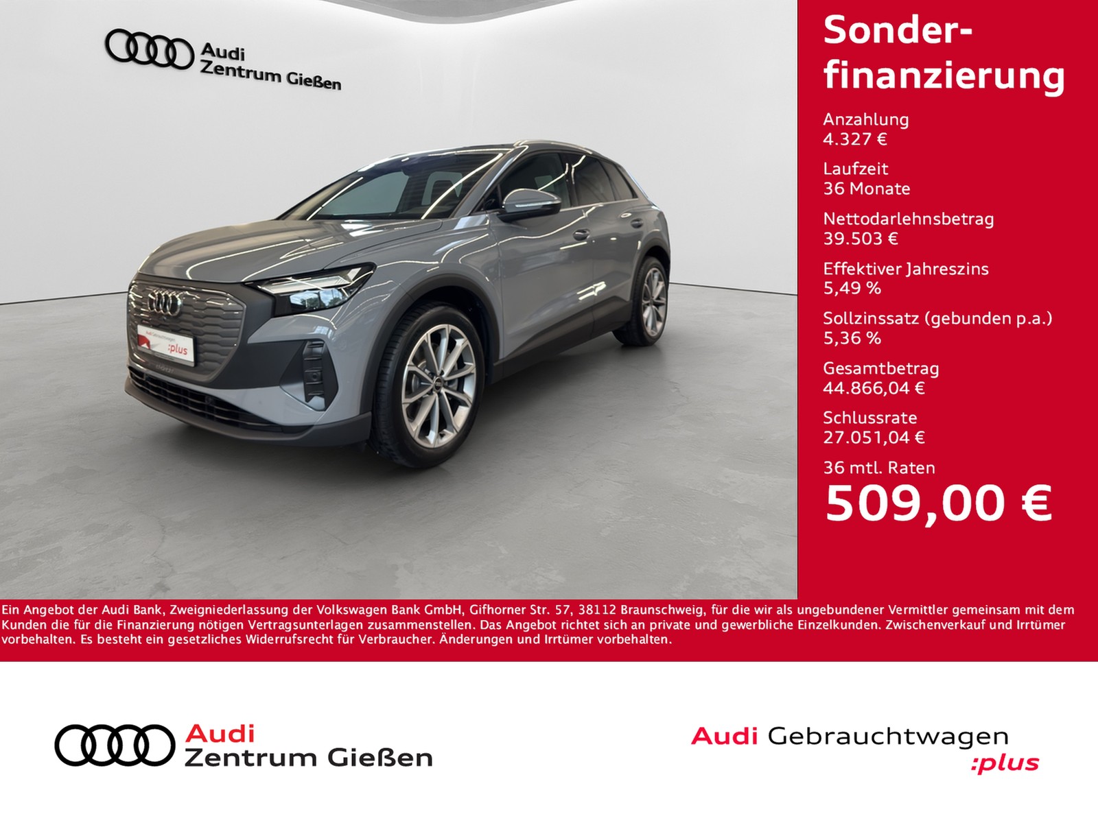 Q4 e-tron 40 AHK Navi Rückfahramera ACC