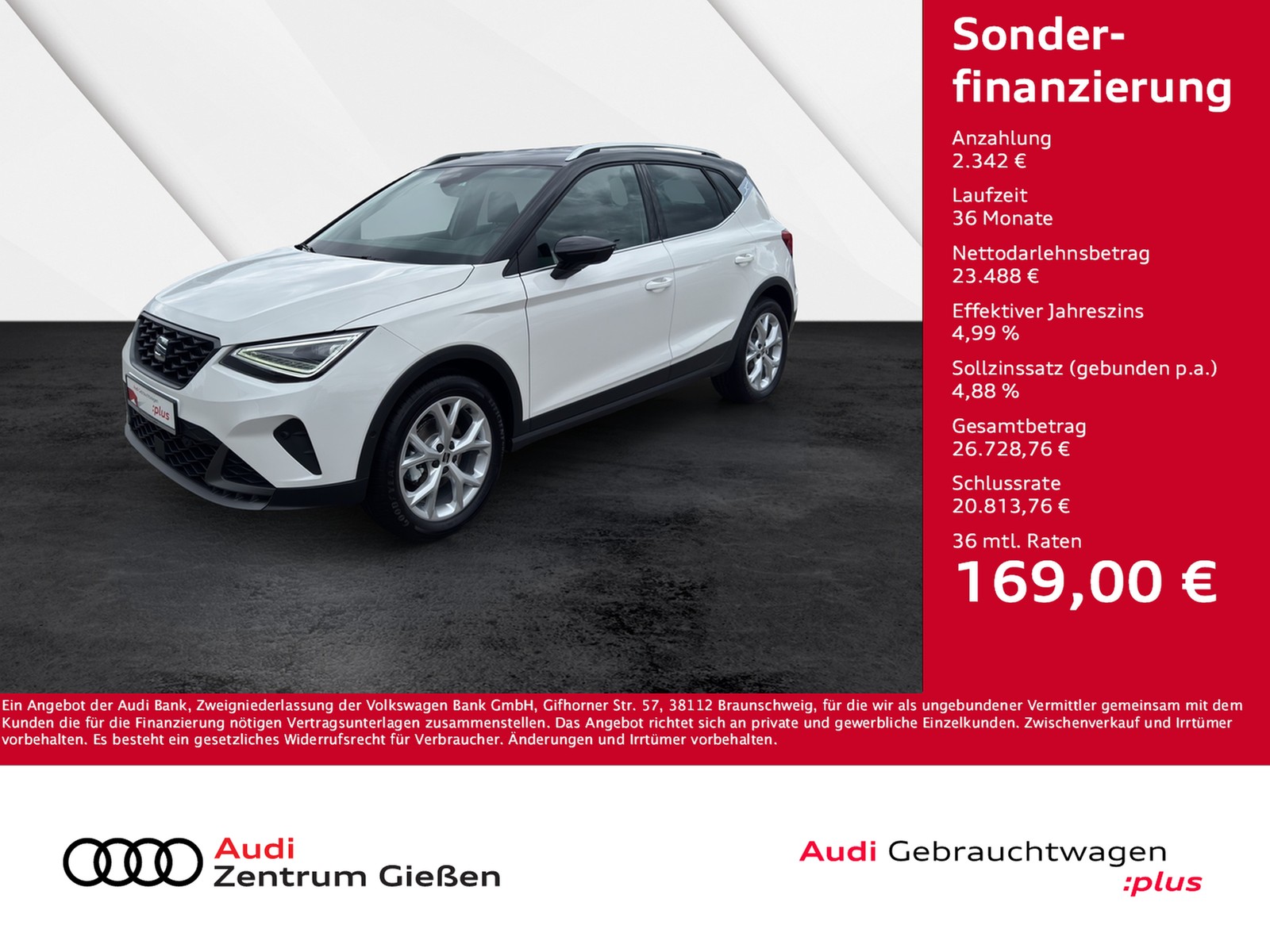 Arona 1.0 TSI DSG FR LED ACC Kamera Vision Plus & Sentinel