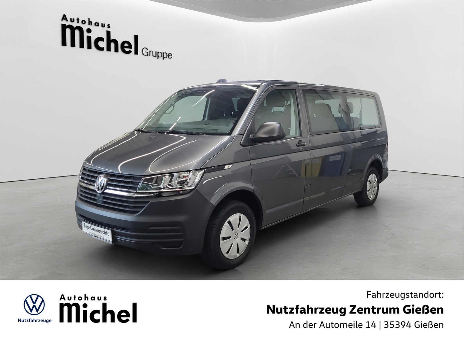 T6 Transporter Kombi 6.1 TDI DSG LR 9 Sitzer Navi Doppe...