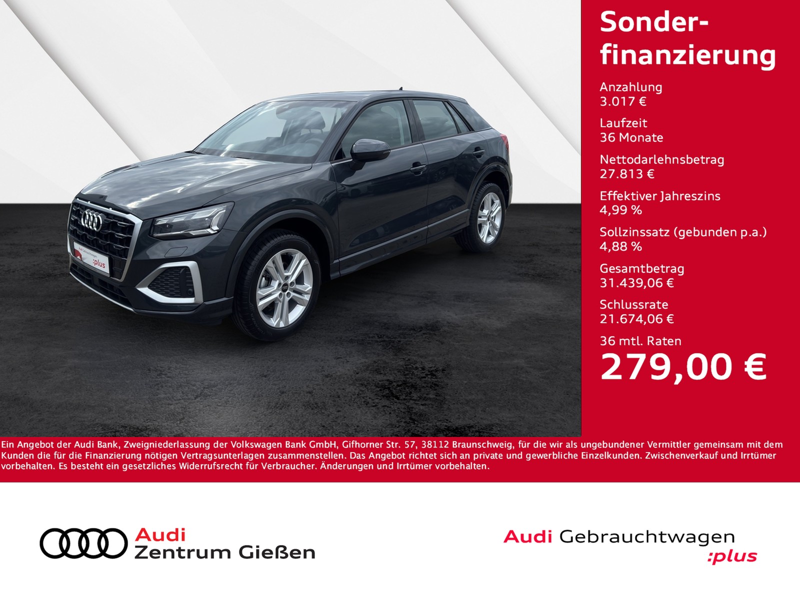 Q2 35 TFSI S tronic advanced Matrix-LED Assistenzpaket ...