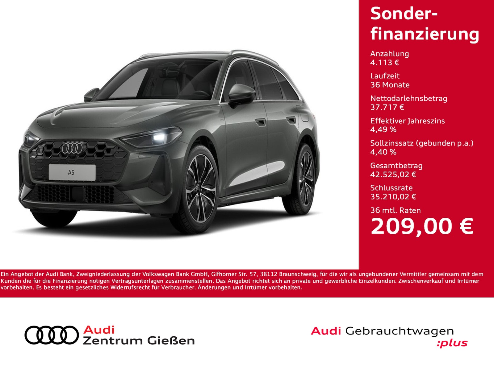 A5 Avant TFSI e-hybrid quattro AHK Navi Assistenzpaket