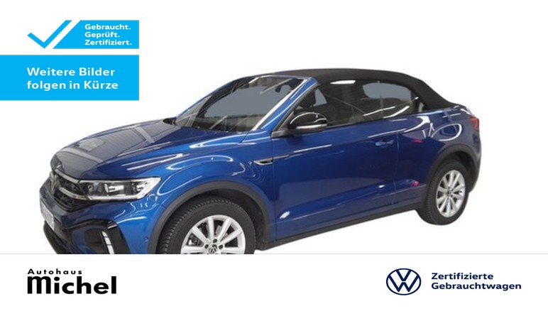 T-Roc Cabrio TSI R-Line "Black Style" DCC AHK Kamera Na...