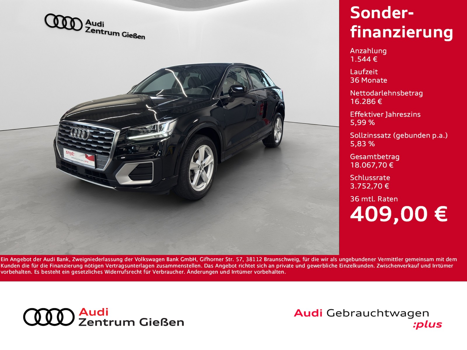 Q2 35 TFSI sport AHK LED Navi