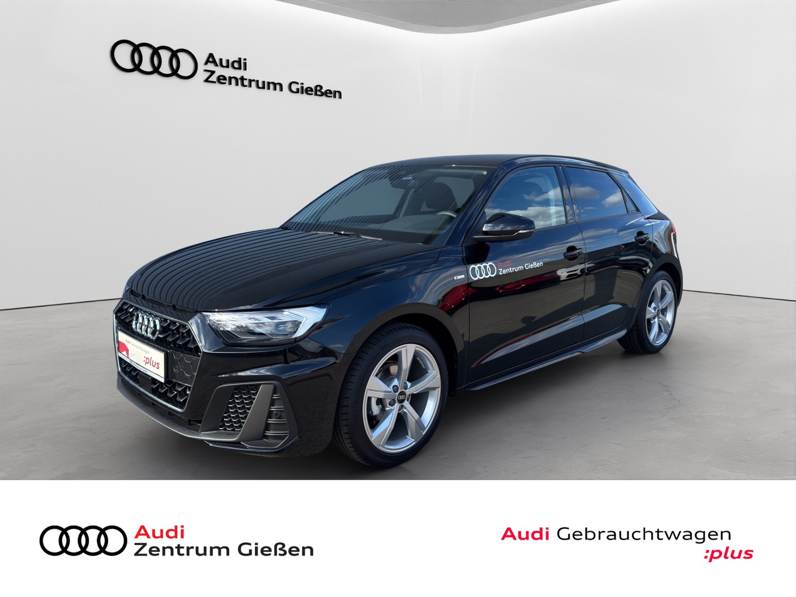 A1 Sportback 25 TFSI S line LED smartphone interface