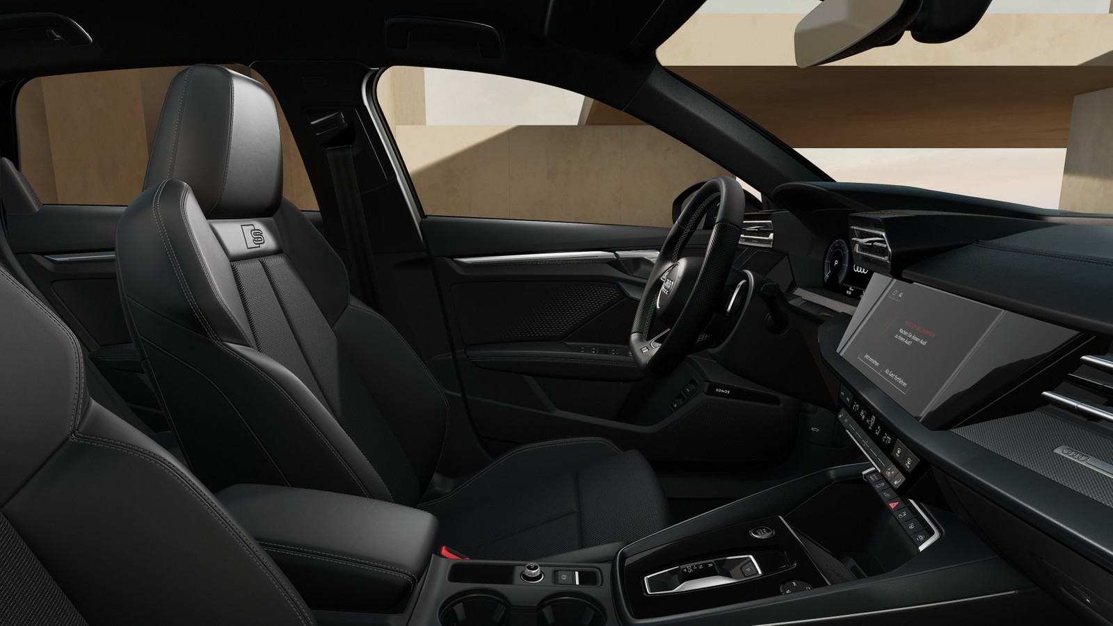 A3 Sportback S line TFSI e 200 kW S tronic UPE 59250 AHK, SONOS, Matrix, Businesspaket plus