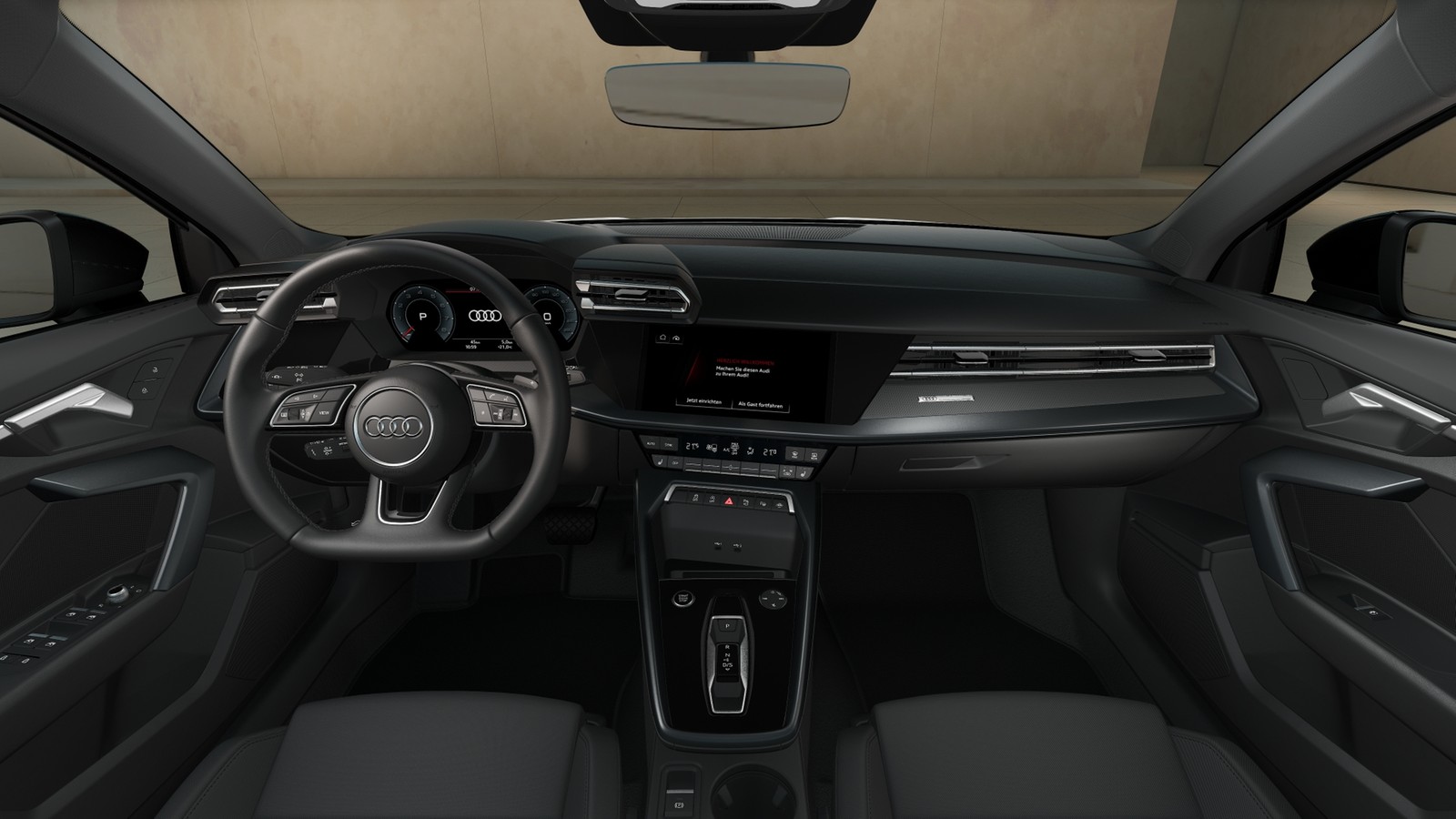 A3 Sportback advanced TFSI 110 kW Stronic UPE 44595 Optikpaket schwarz plus, Komfortpaket plus, Businesspaket plus