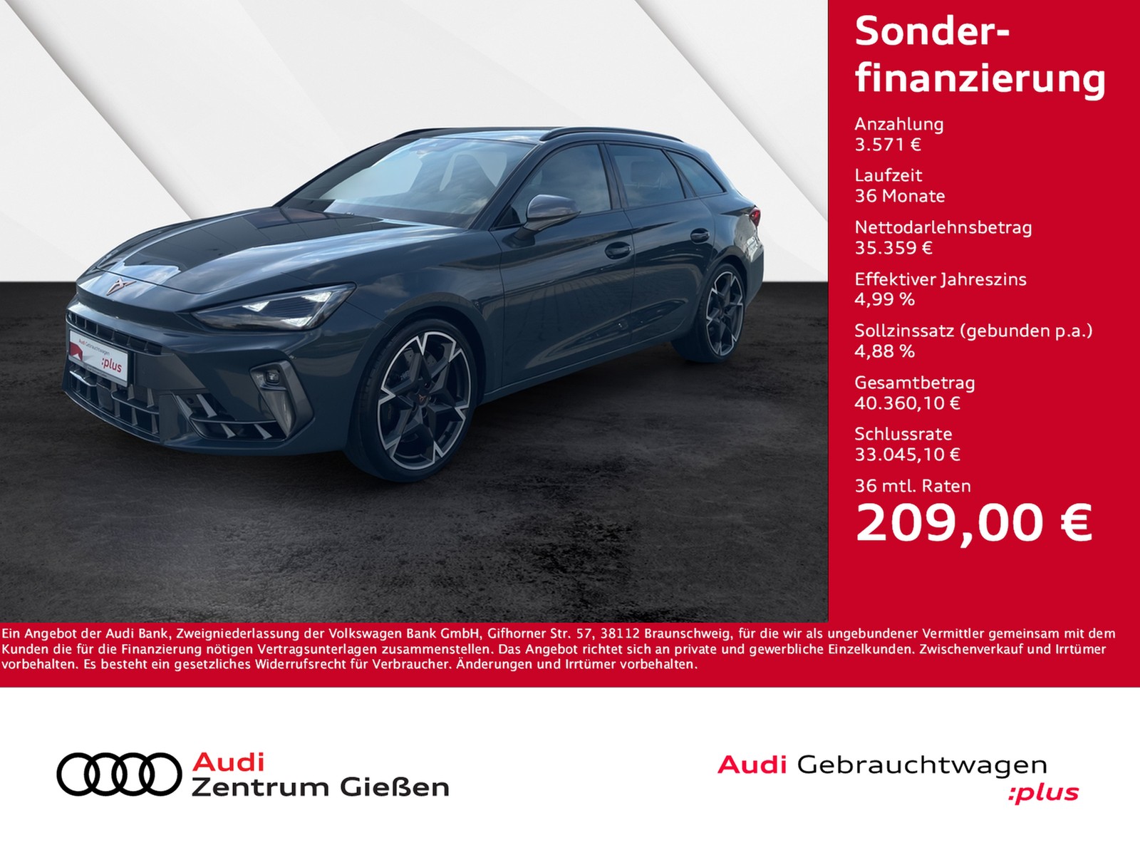 Leon Sportstourer 2.0 TSI 4Drive VZ ACC DCC AHK Kamera
