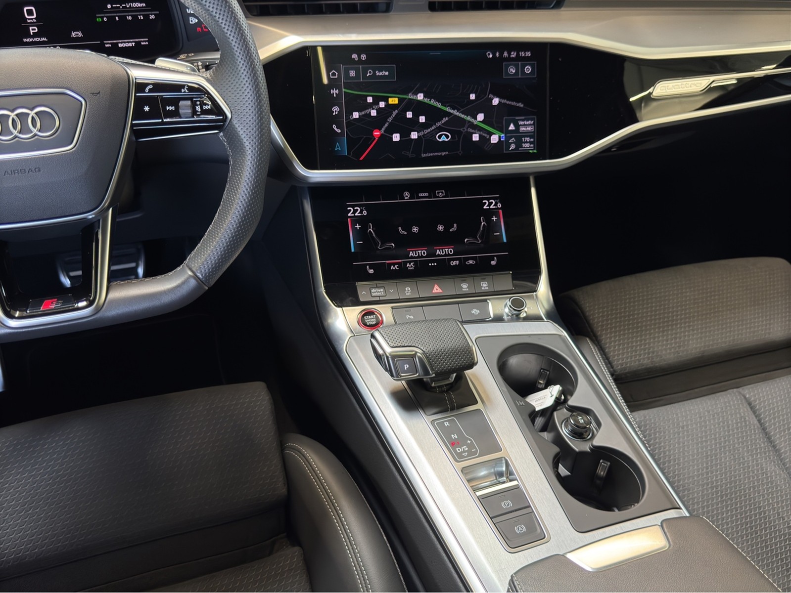 S6 Avant TDI quattro Black AHK Pano Matrix-LED