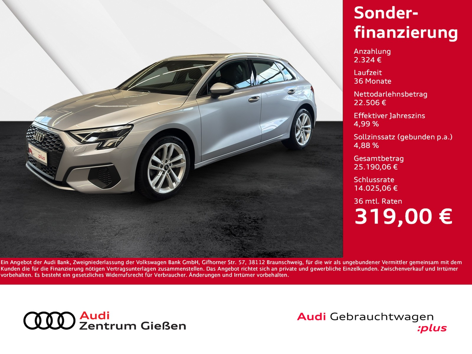A3 Sportback 35 TDI S-tronic LED Navi Kamera