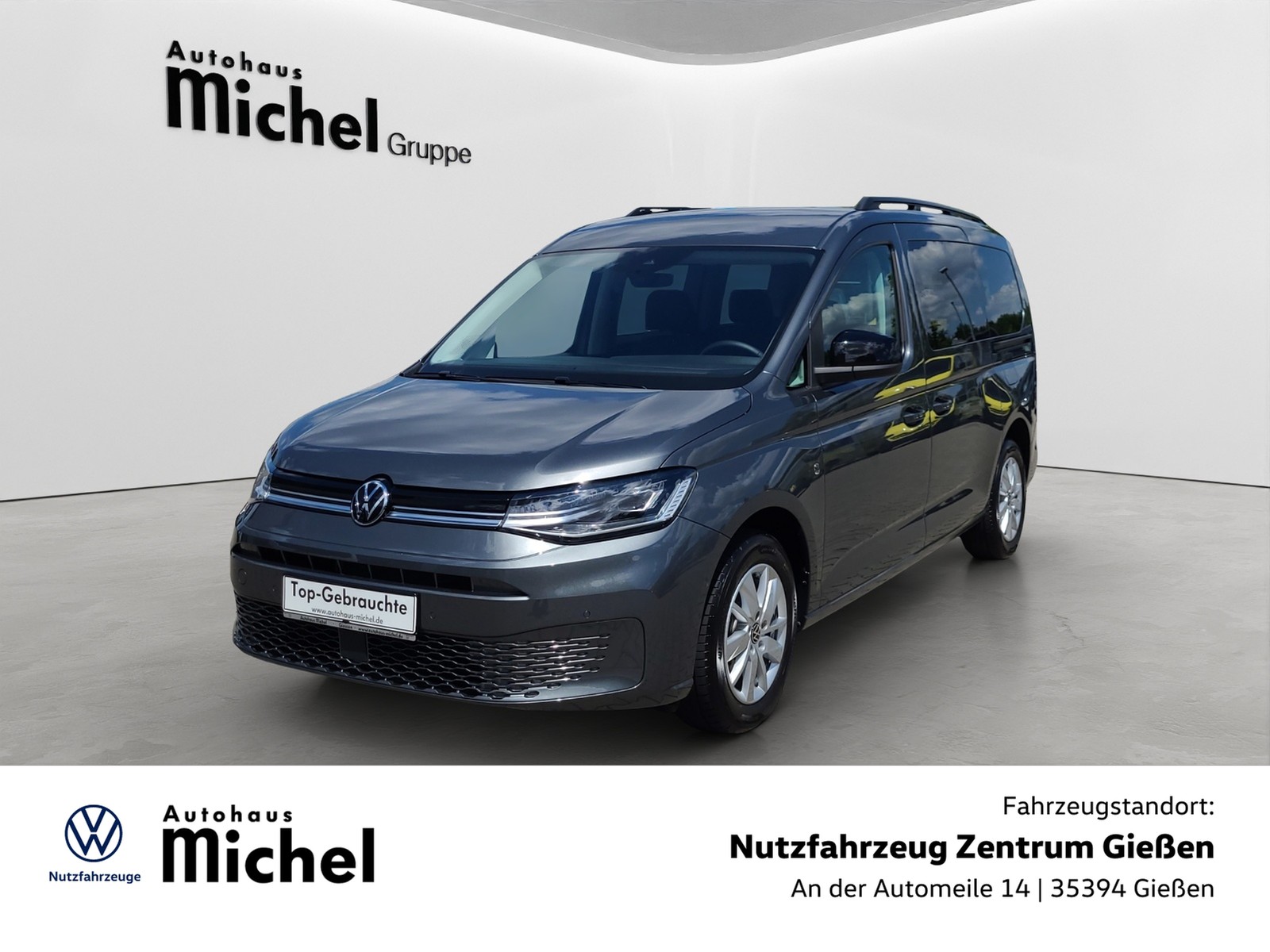 Caddy Maxi Life 7-Sitzer 1,5 TSI DSG LED Navi Parkassis...