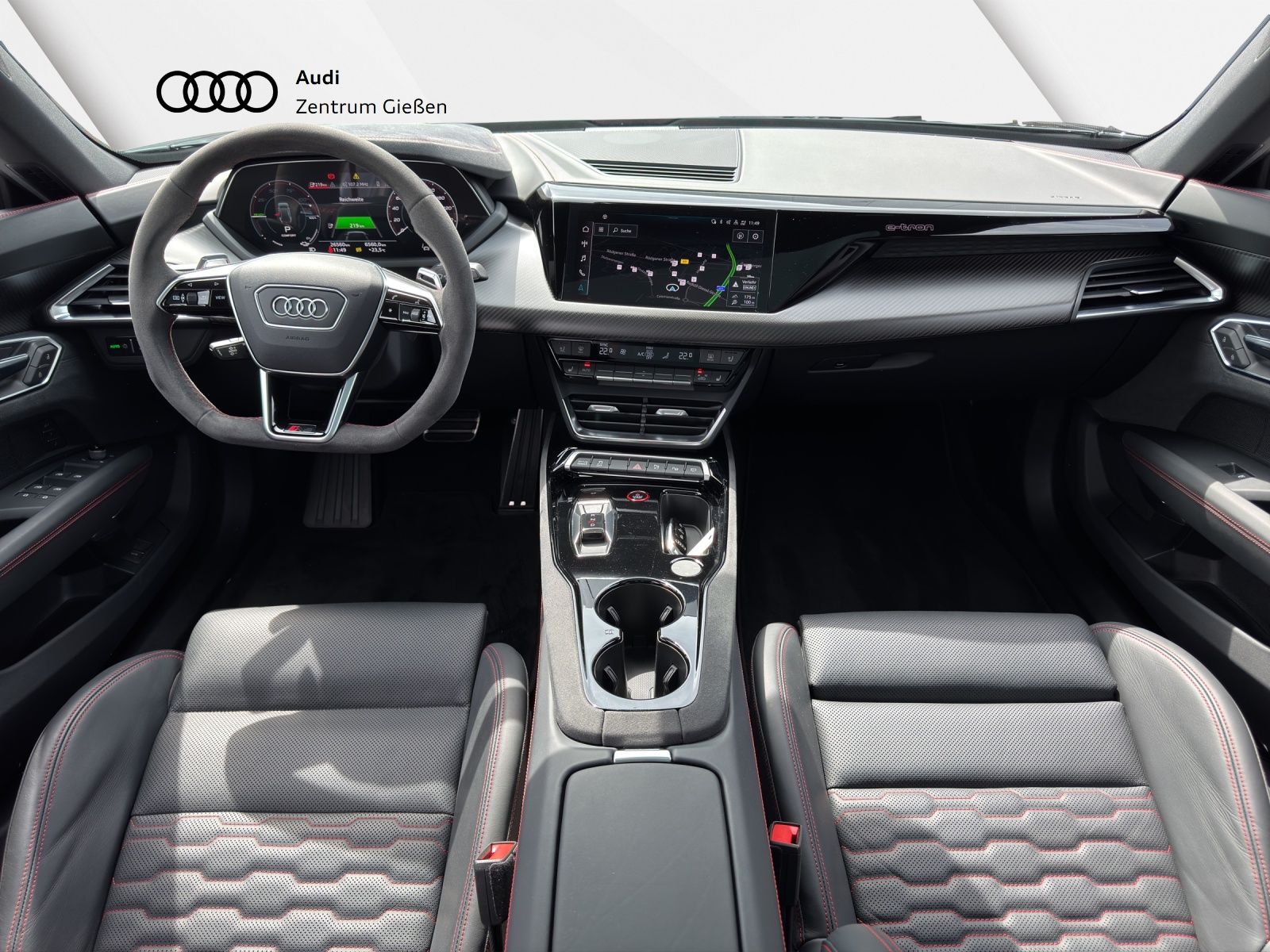 RS e-tron GT quattro Black B&O MATRIX HuD Sitzbelüftung / Massagesitz