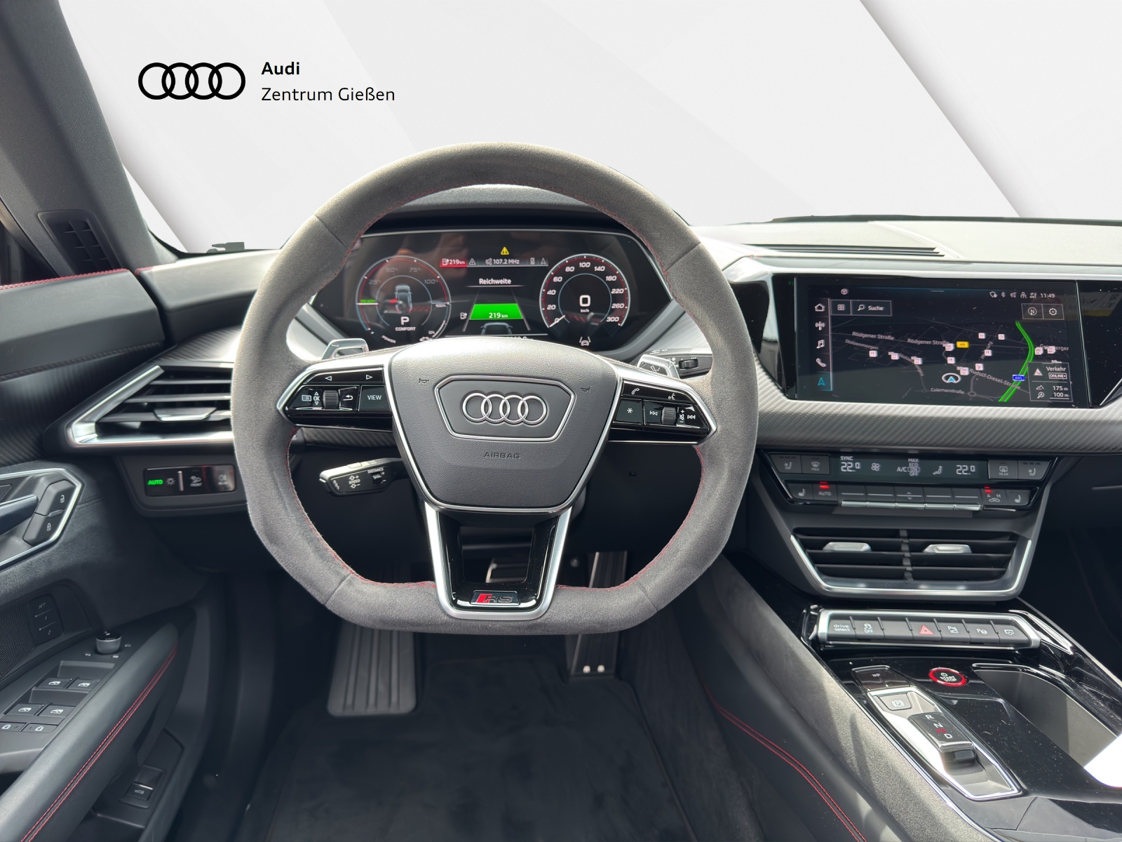 RS e-tron GT quattro Black B&O MATRIX HuD Sitzbelüftung / Massagesitz